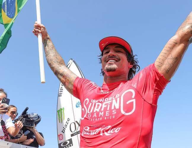 Foto do surfista Gabriel Medina. Foto: Instagram/@gabrielmedina