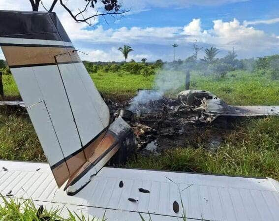 Aeronave da Bolívia faz pouso forçado após intercepção da FAB em Mato Grosso