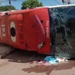 Seis pessoas ficam feridas em acidente envolvendo duas ambulâncias em Mato Grosso