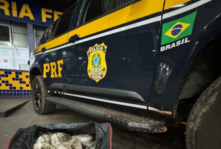 PRF apreende mais de 4 quilos de Skunk em ônibus interestadual em Rondonópolis