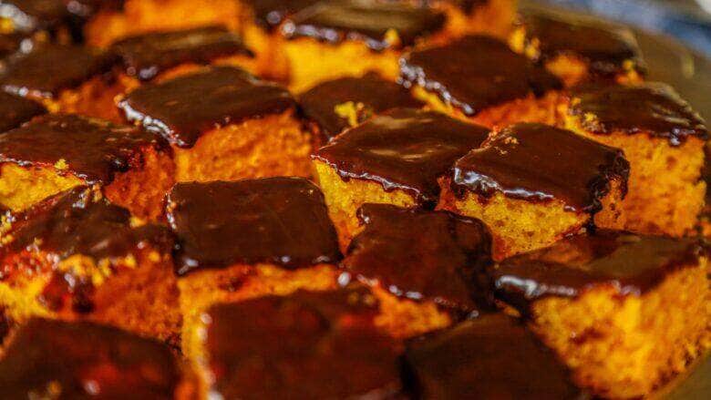 Bolo de cenoura fofinho