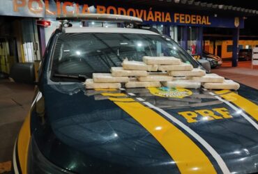 PRF apreende 12 kg de cocaína em compartimento oculto de veículo em Rondonópolis
