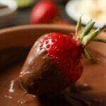 Fondue de chocolate