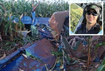 Piloto morre em queda de avião em Ipiranga do Norte (MT)