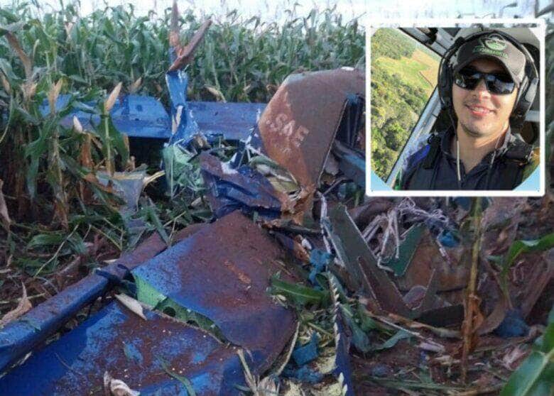 Piloto morre em queda de avião em Ipiranga do Norte (MT)