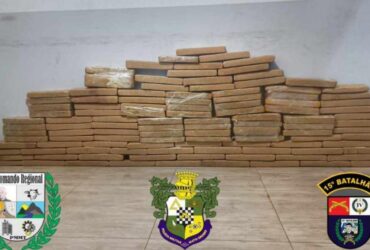 Polícia Militar apreende 120 quilos de drogas em Mato Grosso