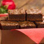 Receita de brownie meio amargo