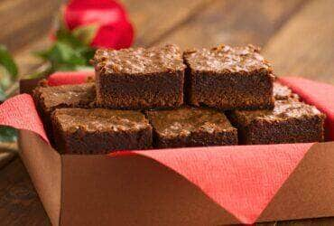 Receita de brownie meio amargo