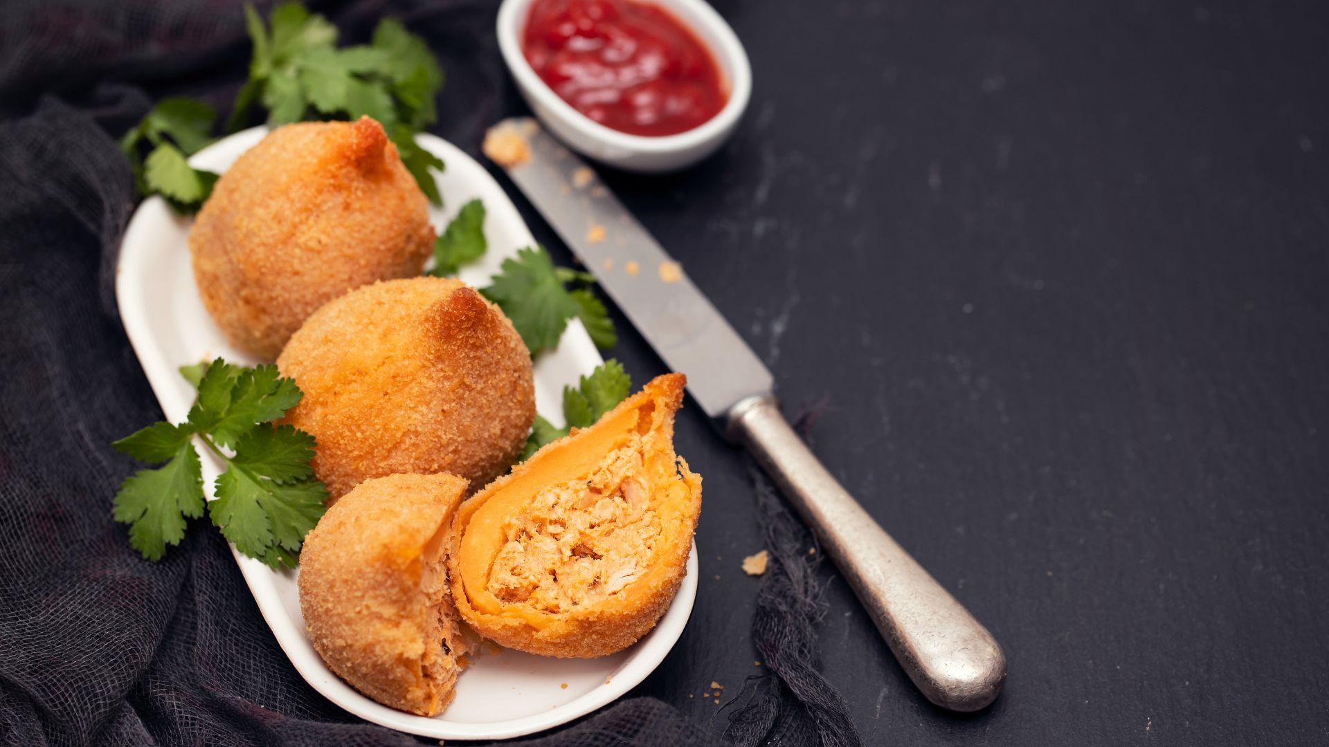 Receita de coxinha low carb