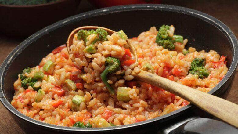 Receita de risoto simples