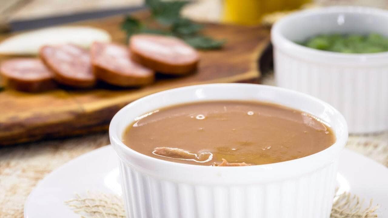 Receita de sopa de feijão