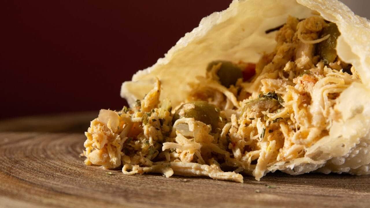 Recheio de frango para torta