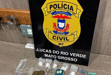 Dois foragidos da Justiça são presos pela Polícia Civil em Lucas do Rio Verde