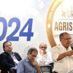 28-04-2024 Vice Presidente da República Geraldo Alckmin durante Cerimônia de abertura da AGRISHOW 2024 em Ribeirão Preto SP. Foto: Cadu Gomes/VPR