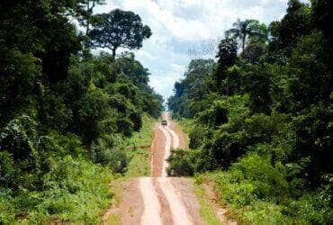 Estrada que leva ao distrito de Guariba e marca o limite da Terra Indígena Kawahiva do Rio Pardo (Marcelo Camargo/Agência Brasil)