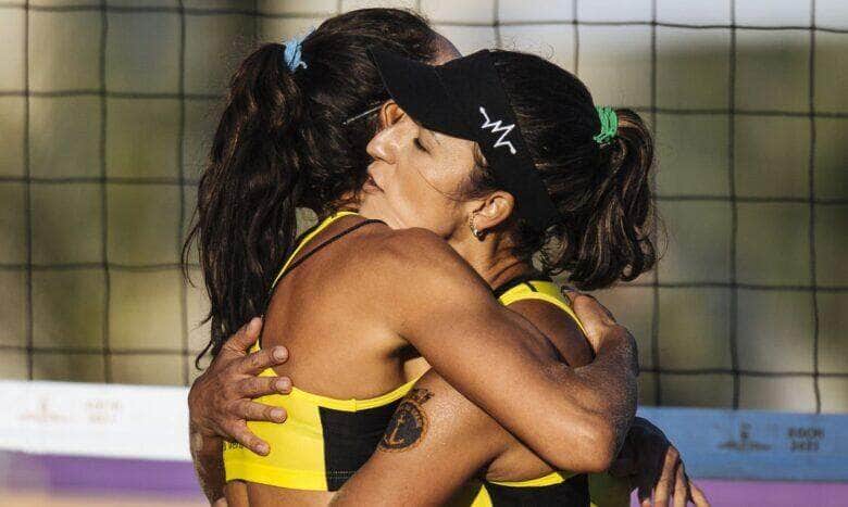 Bárbara Seixas, Carol Solberg, vôlei de praia Por: Divulgação/FIVB/Direitos Reservados