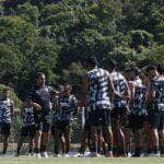 botafogo, treino, futebol Por: Vitor Silva/Botafogo/Direitos Reservados