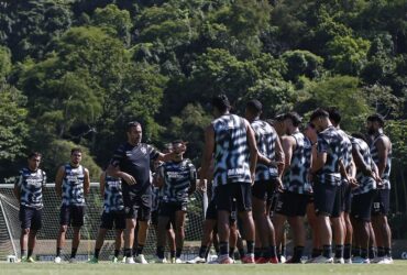 botafogo, treino, futebol Por: Vitor Silva/Botafogo/Direitos Reservados