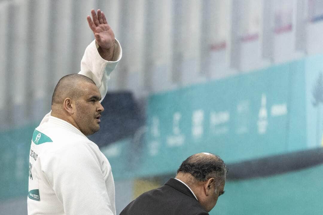 WILLIANS ARAÚJO, Parapan Santiago 2023, JUDO Por: Alessandra Cabral/CPB/Direitos Reservados