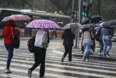 São Paulo-SP, 09/01/2024, Forte chuva atingiu a capital paulista na tarde desta terça-feira. Foto: Paulo Pinto/Agência Brasil