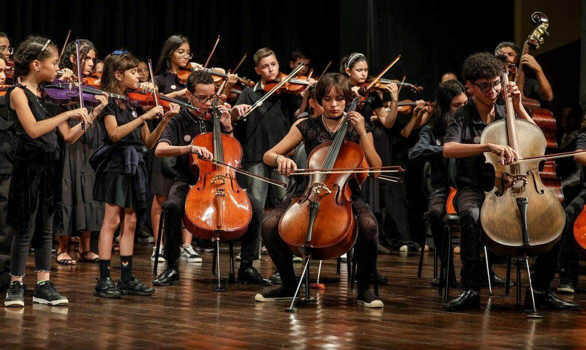 Brasília 12/04/2024, 60 anos da Escola de Música de Brasília. Foto Valter Campanato/Agência Brasil