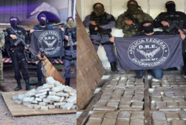 Cão farejador do Bope encontra 220 tabletes de cocaína em caminhão com carne na Rodovia dos Imigrantes