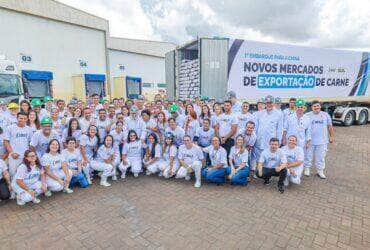 12. 04. 2024 - Presidente da República, Luiz Inácio Lula da Silva, durante visita à planta frigorífica em Campo Grande, na Rodovia BR-06, Campo Grande MT. Foto: Ricardo Stuckert / PR