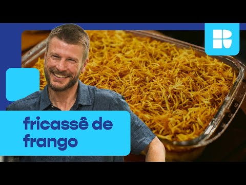 fricasse de frango com pure de m