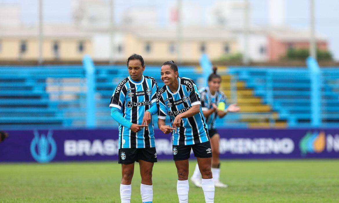 Grêmio aplica goleada no Avaí/Kindermann e conquista novo triunfo no Brasileiro Feminino. Foto: Gruilherme Testa/GFBPA