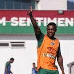 Treino do Fluminense, douglas costa Por: Marcelo Goncalves/Fluminense F. C. /Direitos Reservados