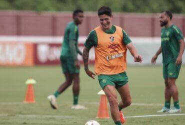 Treino do Fluminense, cano Por: Lucas Mercon/Fluminense F. C. /Direitos Reservados