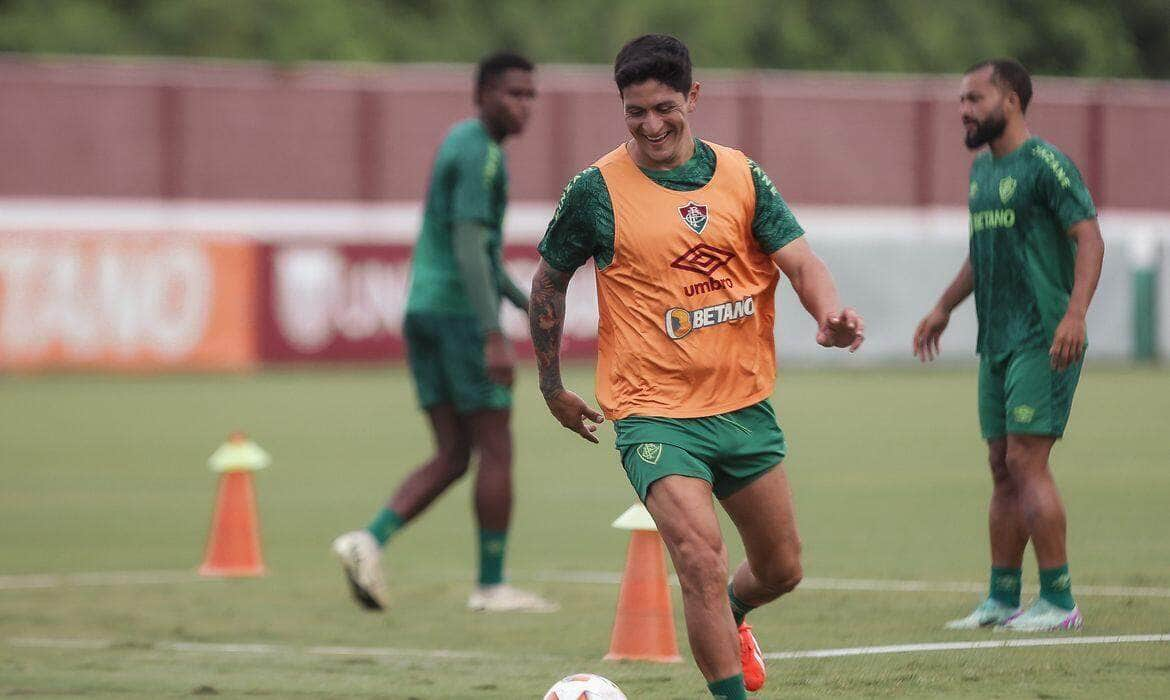 Treino do Fluminense, cano Por: Lucas Mercon/Fluminense F. C. /Direitos Reservados