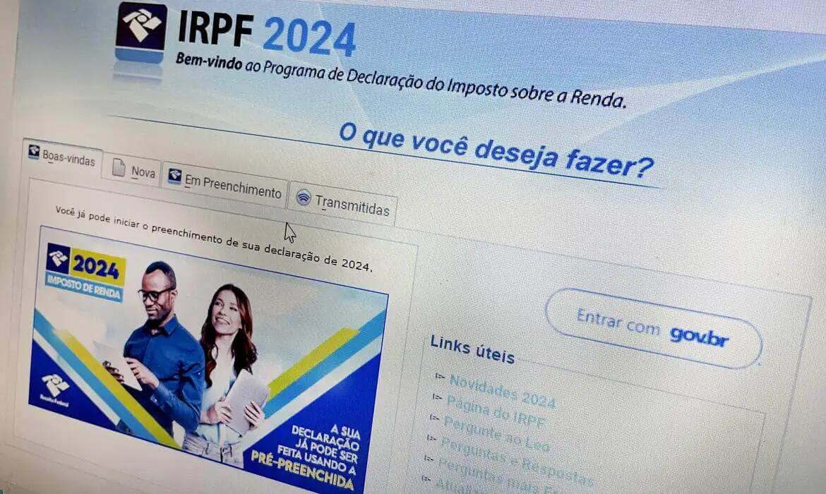 Brasília (DF), 12. 03. 2024 - IMPOSTO DE RENDA 2024 - Receita Federal libera para download o Programa do Imposto de Renda 2024. Foto: Juca Varella/Agência Brasil