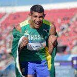 03. 11. 2023 - Jogos Pan-americanos Santiago 2023 - atletismo - 400m com barreiras - Matheus Lima - Foto Alexandre Loureiro/COB @alexandreloureiroimagens Por: Alexandre Loureiro/COB/Direitos Reservados