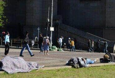 Pessoas em situação de rua em São Paulo Por: Arquivo/Agência Brasil