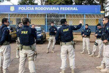 Brasília-DF, 24/07/2023, PRF faz ação de conscientização, durante comemoração dos 95 anos da Polícia Rodoviária Federal (PRF), em Brasília. Foto: Antônio Cruz/Agência Brasil