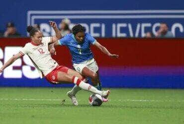 brasil, canadá, futebol feminino, she believes Por: Lívia Villas Boas/CBF/Direitos Reservados