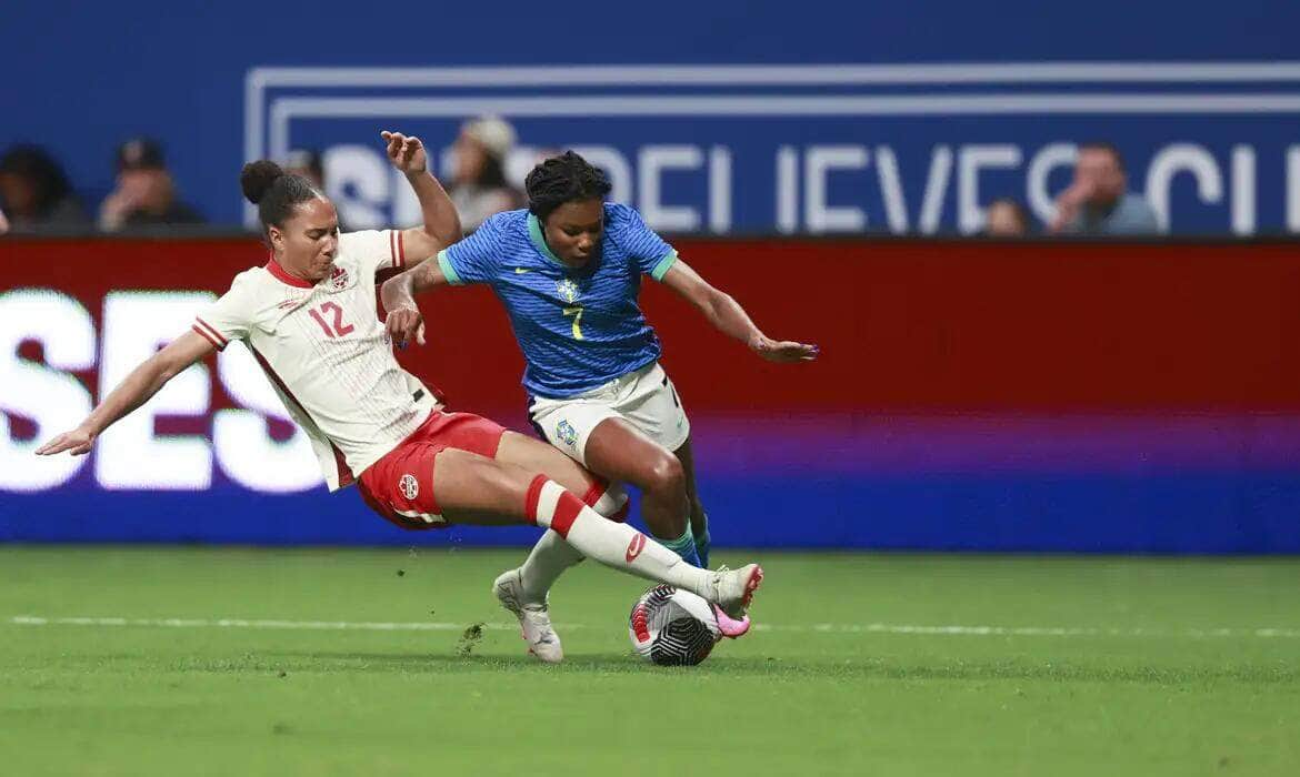 brasil, canadá, futebol feminino, she believes Por: Lívia Villas Boas/CBF/Direitos Reservados