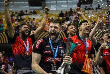 Sesi Bauru é campeão da Superliga de vôlei masculino. Foto: Fernanda Queiroz