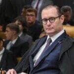 Brasília (DF), 16. 08. 2023 - Ministro Cristiano Zanin participa da sessão plenária. Foto: Carlos Moura/SCO/STF