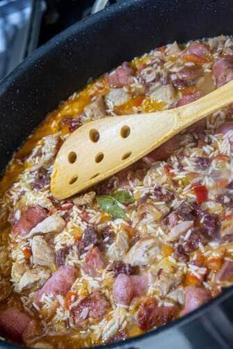 Arroz de Carreteiro - Typical food from southern Brazil - Fotos do Canva