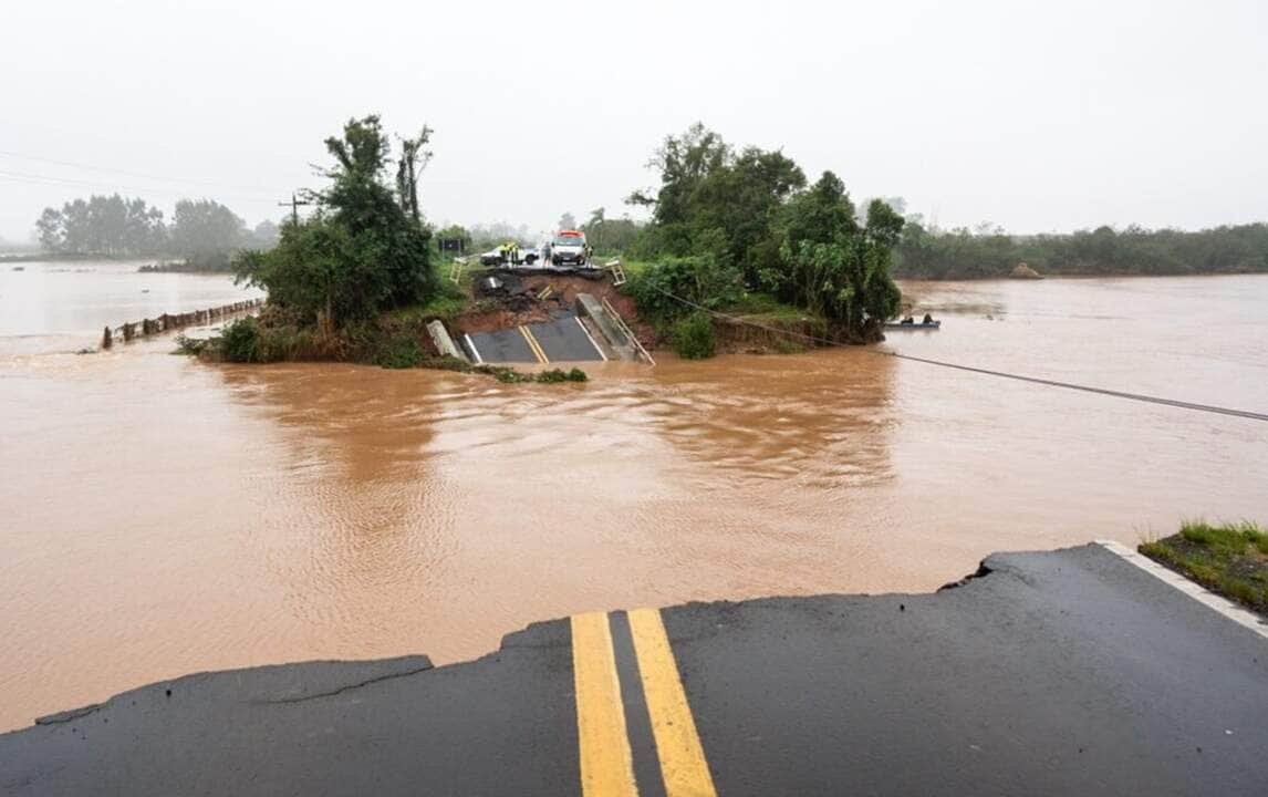 Governador do Rio Grande do Sul agradece doação de Mato Grosso para reconstrução pós-chuvas