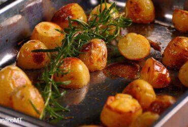 Como fazer batatas coradas