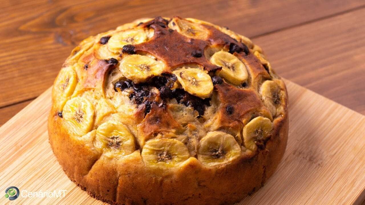 Como fazer bolo de banana