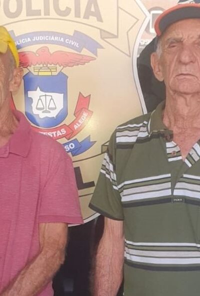 Policia Civil de Barra do Garcas ajuda a reunir irmaos separados ha mais de 45 anos