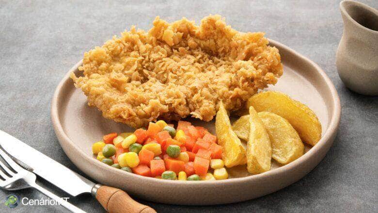 Receita de bife crocante