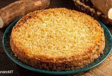 Receita de bolo de aipim