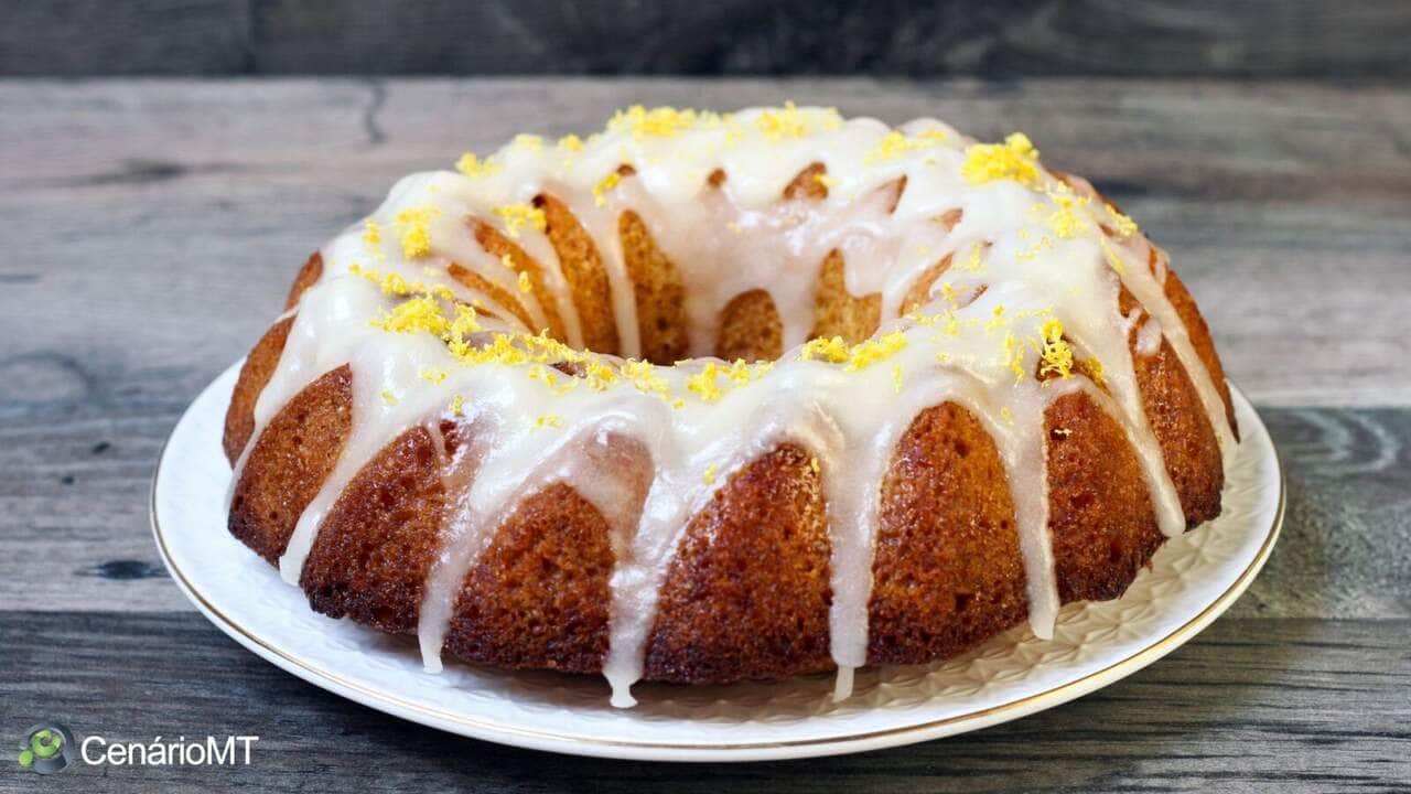 Receita de bolo de limão