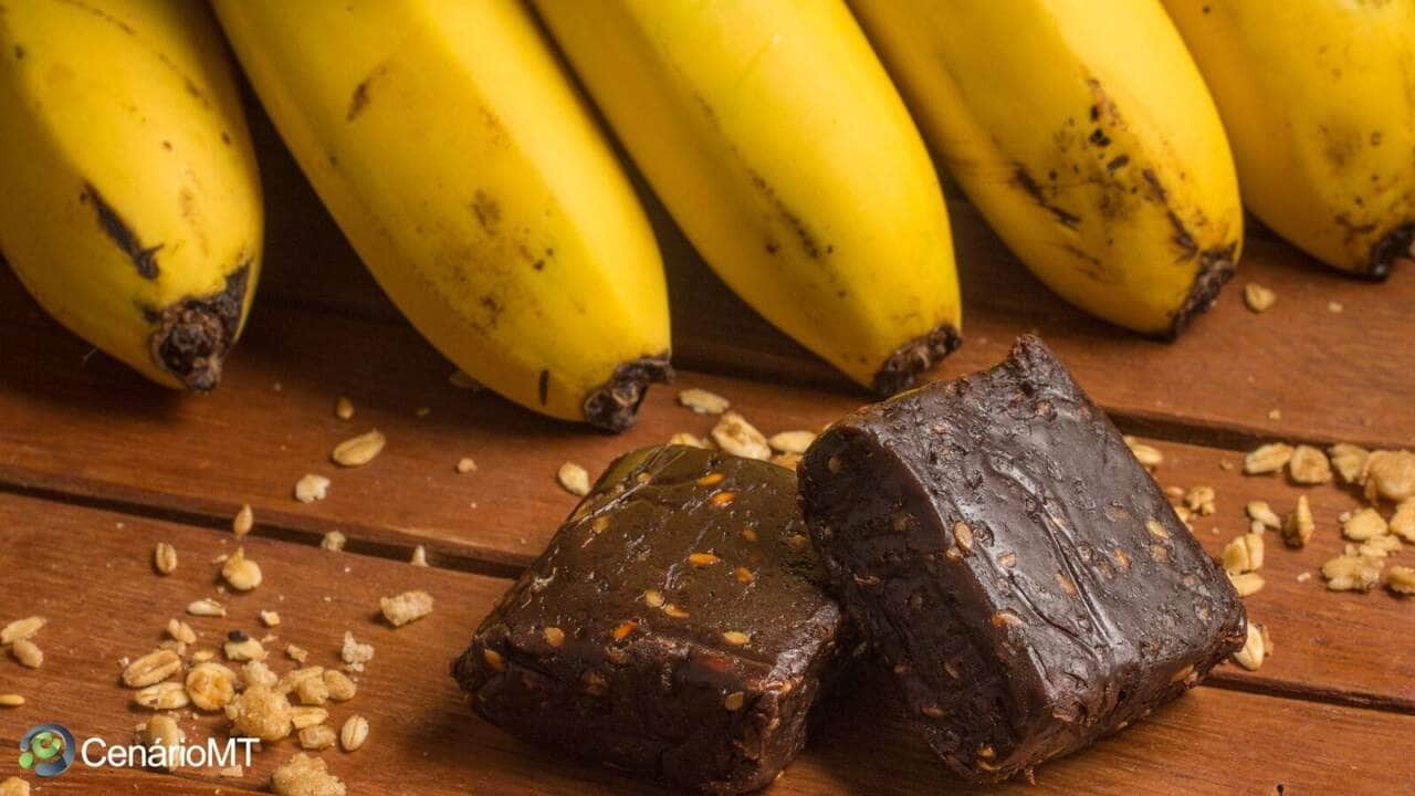 Receita de doce de banana