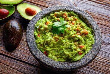 Receita de guacamole